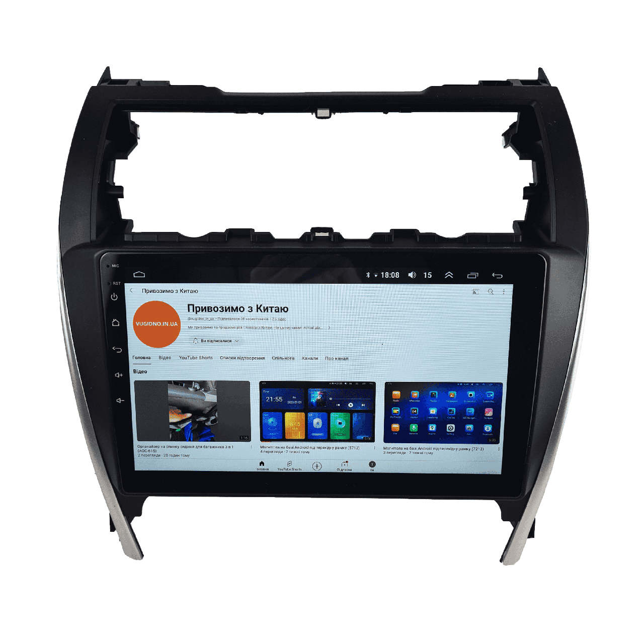 Автомагнитола для Toyota Camry 50 USA 2011-2014 4 core/Base/Android 13/Platform JAC (М-ТКам-10-В1)