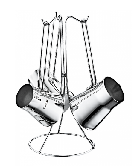 Набор турок для кофе OMS из нержавеющей стали 18/10 150/250/350 мл 3 шт. (7034)