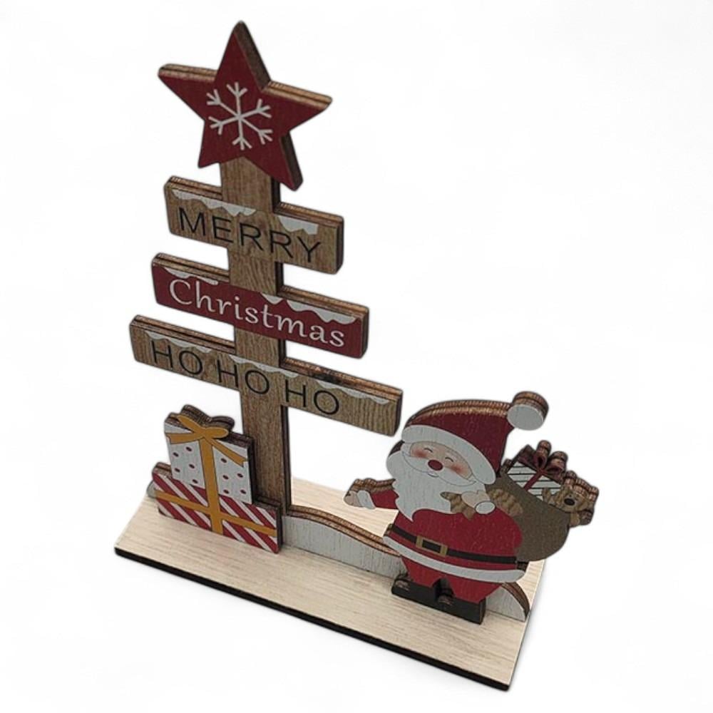 Декор новогодний HO-HO-HO 12х17 см (R33775) Декор новогодний HO-HO-HO 12х17 см (R33775)