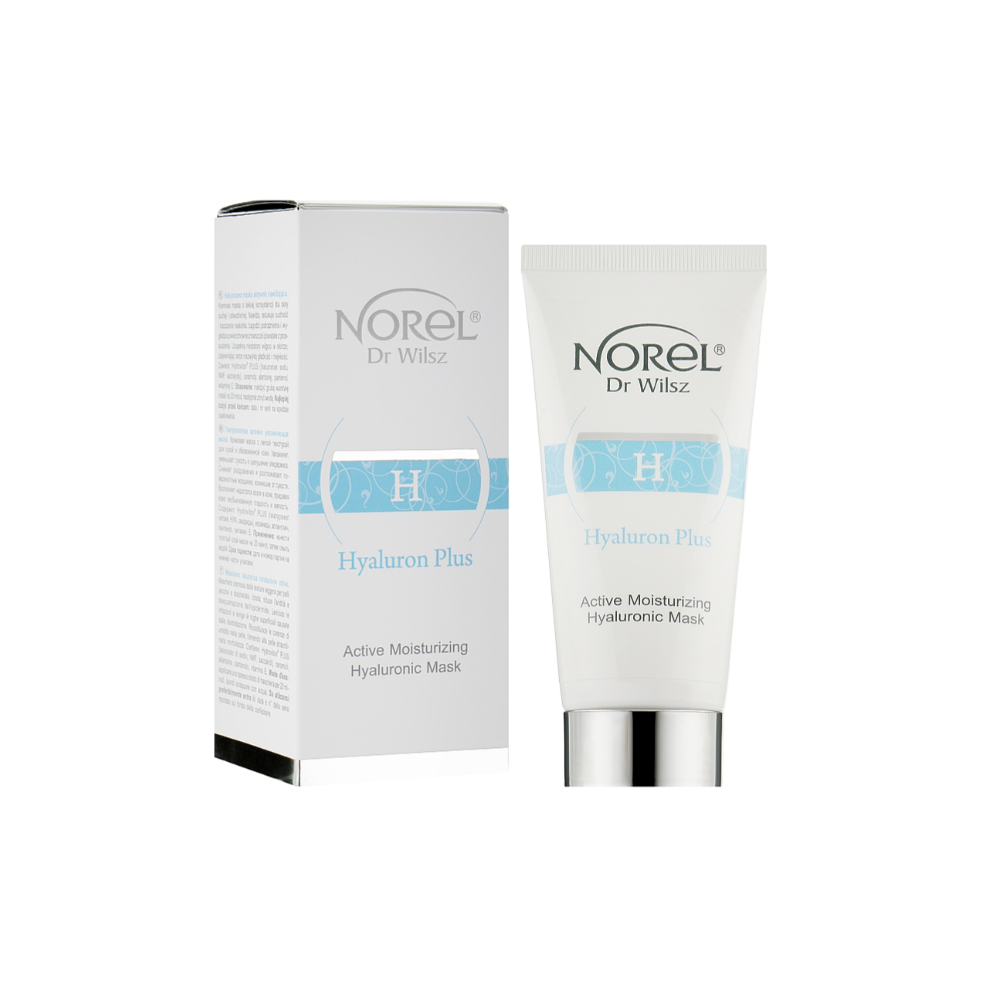 Маска зволожувальна з гіалуроновою кислотою Norel Hyaluronic Plus Active Moisturizing Mask 100 мл (0120) Маска зволожувальна з гіалуроновою кислотою Norel Hyaluronic Plus Active Moisturizing Mask 100 мл (0120)