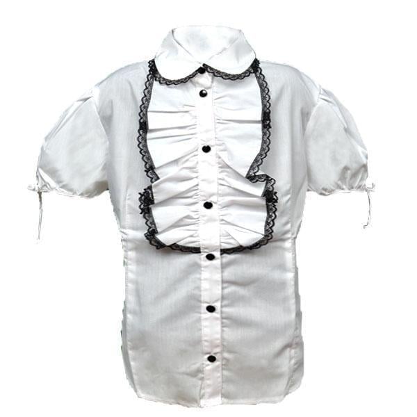 Блузка Ян Данилов 146 см Злата Белый