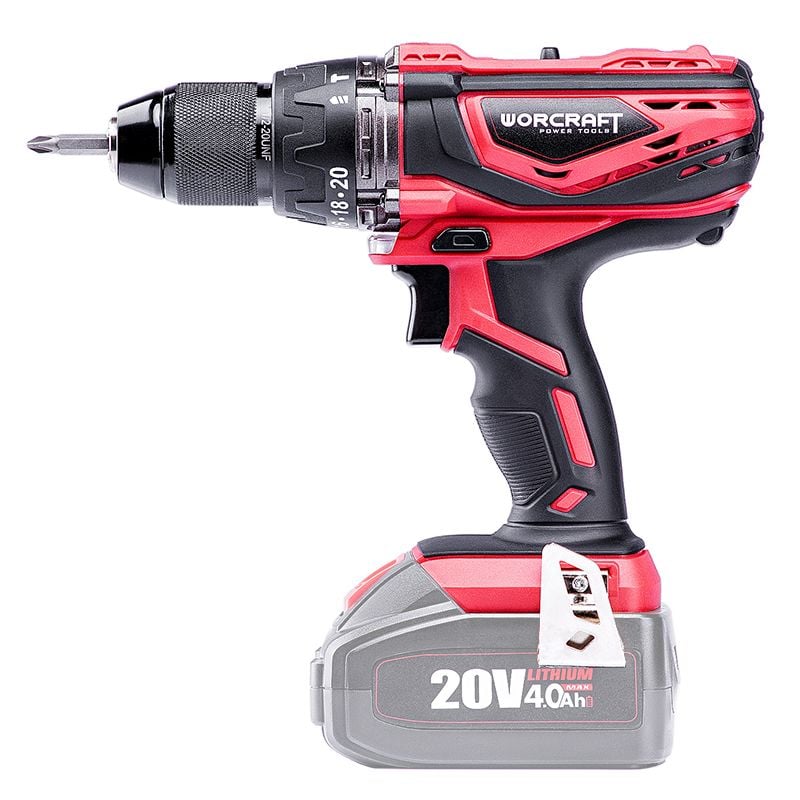 Шуруповерт аккумуляторный Worcraft CHD-S20Li