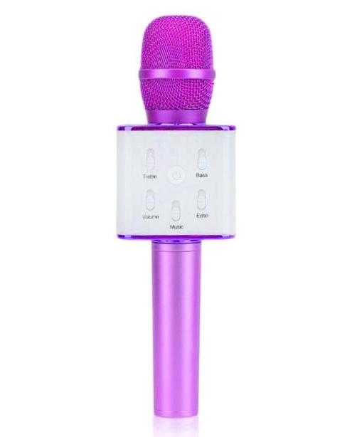Микрофон с динамиком Magic Karaoke Q7 Purple (11496)