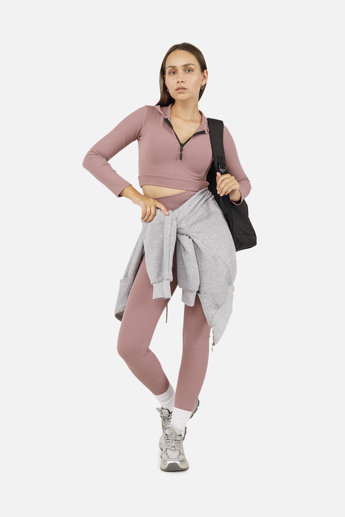 Лосини жіночі жіночі ЦБ-00256333 р. 50 Пудровий (SKT001009894) - фото 4 Лосини жіночі жіночі ЦБ-00256333 р. 50 Пудровий (SKT001009894) - фото 4