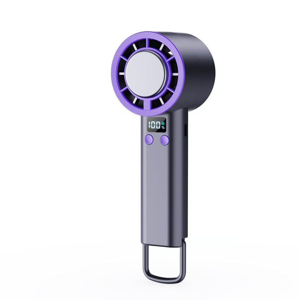 Вентилятор ручной аккумуляторный USB Черный (MX-00009850Q)