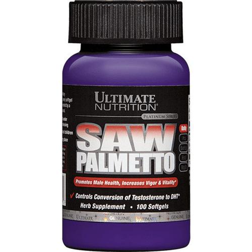 Натуральна добавка для спорту Ultimate Nutrition Saw Palmetto 100 Caps