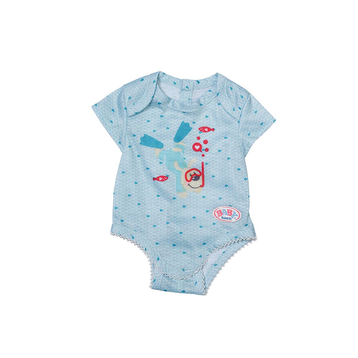 Боди для куклы BABY born 43 см Голубой (830130-2)