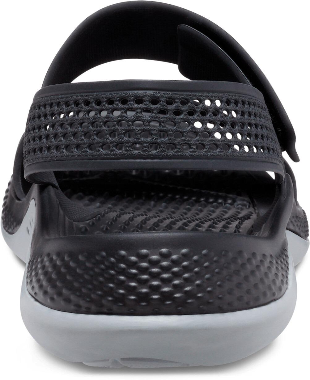 Сандалії жіночі Crocs LiteRide 360 ​​Sandal Women W8 р. 38/24,5 см Black Slate Grey (206711) - фото 6