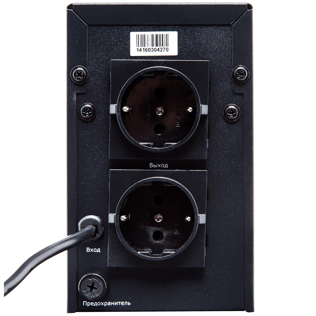 ДБЖ LogicPower LP 650 VA 390 Вт лінійно-інтерактивний - фото 4 ДБЖ LogicPower LP 650 VA 390 Вт лінійно-інтерактивний - фото 4