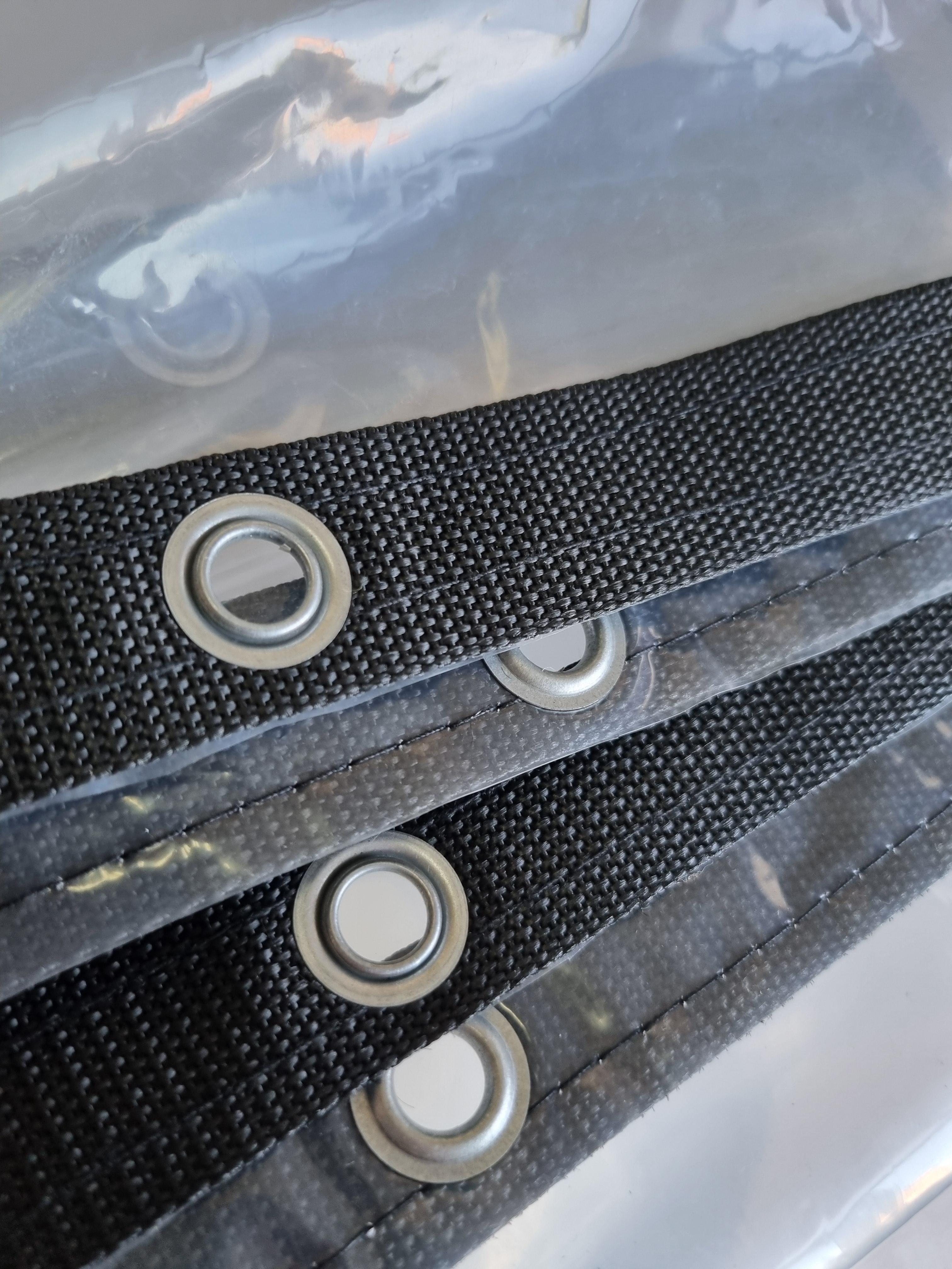 Тент ПВХ с люверсами 3х3 м Прозрачный (ПВХ-3х3) - фото 6 Тент ПВХ с люверсами 3х3 м Прозрачный (ПВХ-3х3) - фото 6