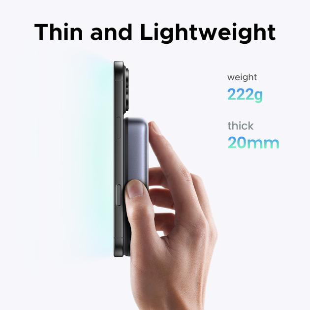 Повербанк UGREEN PB562 10000 mAh PD 20W Black (55140) - фото 8 Повербанк UGREEN PB562 10000 mAh PD 20W Black (55140) - фото 8