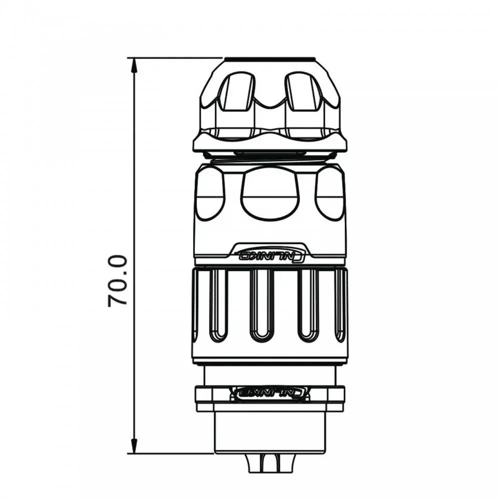 Разъем герметичный CNLINKO 9 pin IP67 комплект YM-20-J09SX-02-401 YM-20-C09PE-02-001 (2467688734) - фото 9 Разъем герметичный CNLINKO 9 pin IP67 комплект YM-20-J09SX-02-401 YM-20-C09PE-02-001 (2467688734) - фото 9