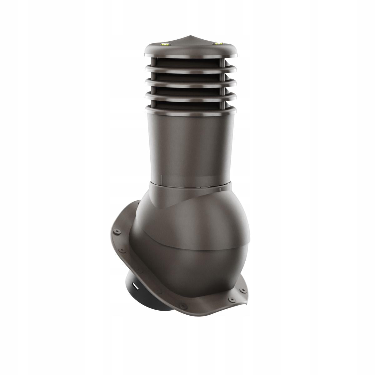 Выход вентиляционный неутепленный Kronoplast KBF 150 мм для Ruukki/Finnerra/Budmat/Venecja/Сталекс/Maxima Ral 8019 Темно-коричневый (KBF 2-7)