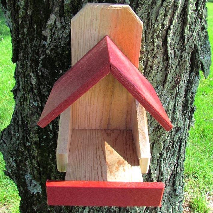 Гнездовье для птиц из дерева Славка Бланже/Коралл (ГНЗ-00200114) - фото 3 Гнездовье для птиц из дерева Славка Бланже/Коралл (ГНЗ-00200114) - фото 3