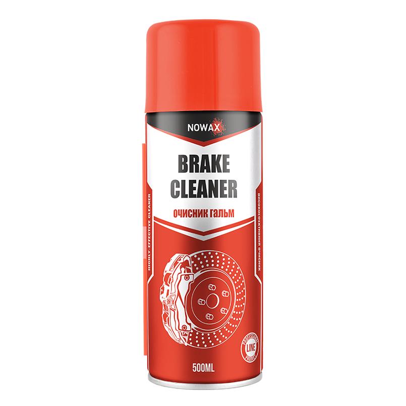 Очисник-спрей гальмівної системи Nowax Brake Cleaner 500 мл (NX50110)