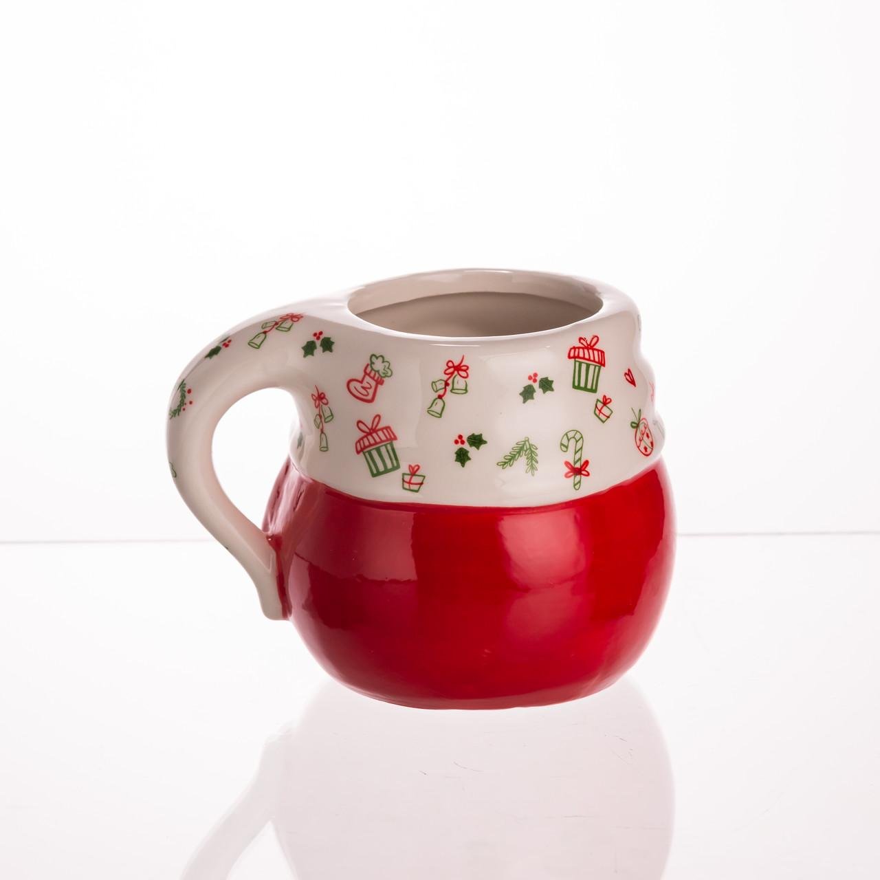 Чашка порцелянова Різдвяний гном 400 мл (CR-1-13) - фото 4 Чашка порцелянова Різдвяний гном 400 мл (CR-1-13) - фото 4