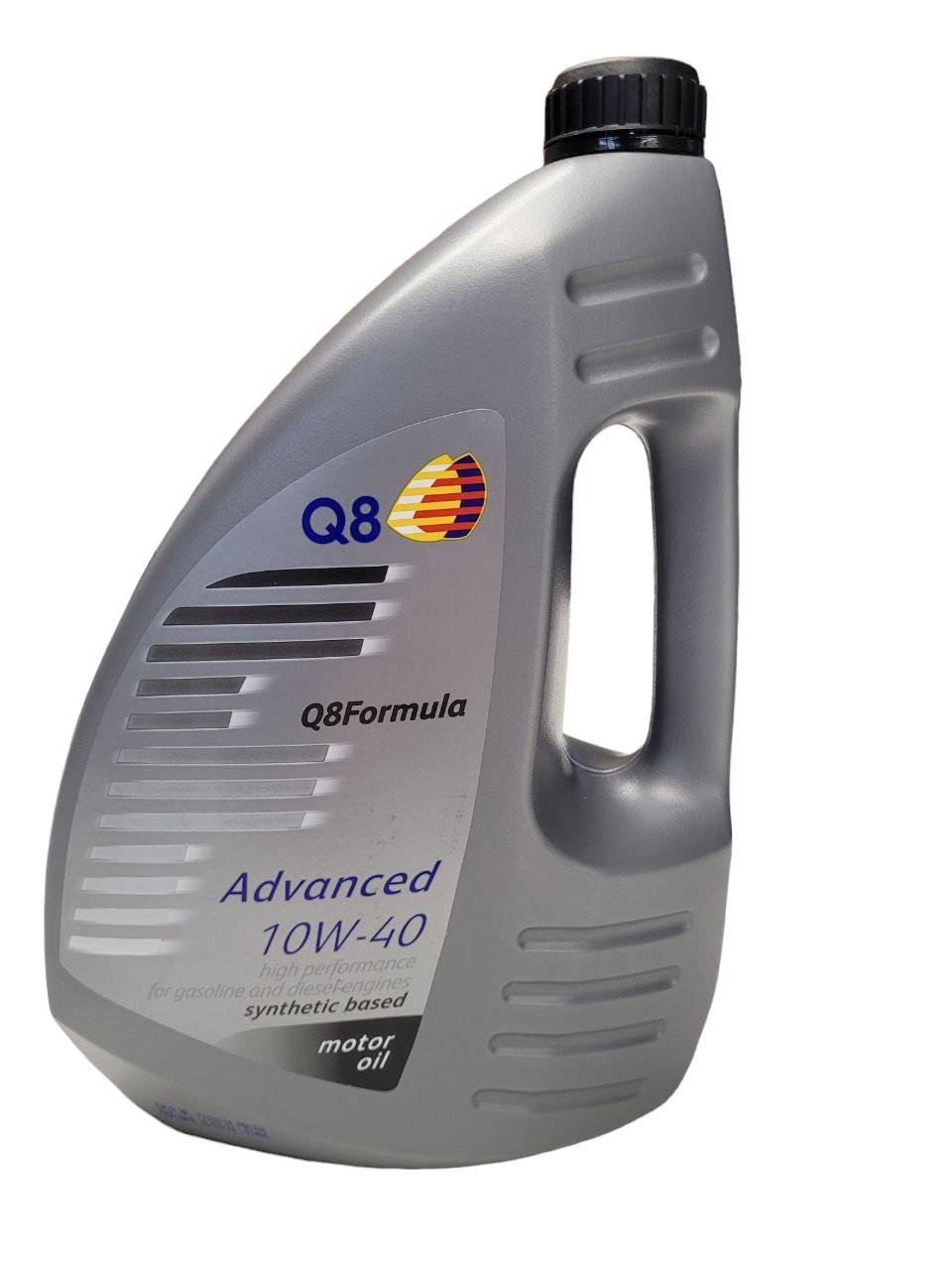 Моторное масло Q8 Formula Advanced 10W-40 4 л - фото 1