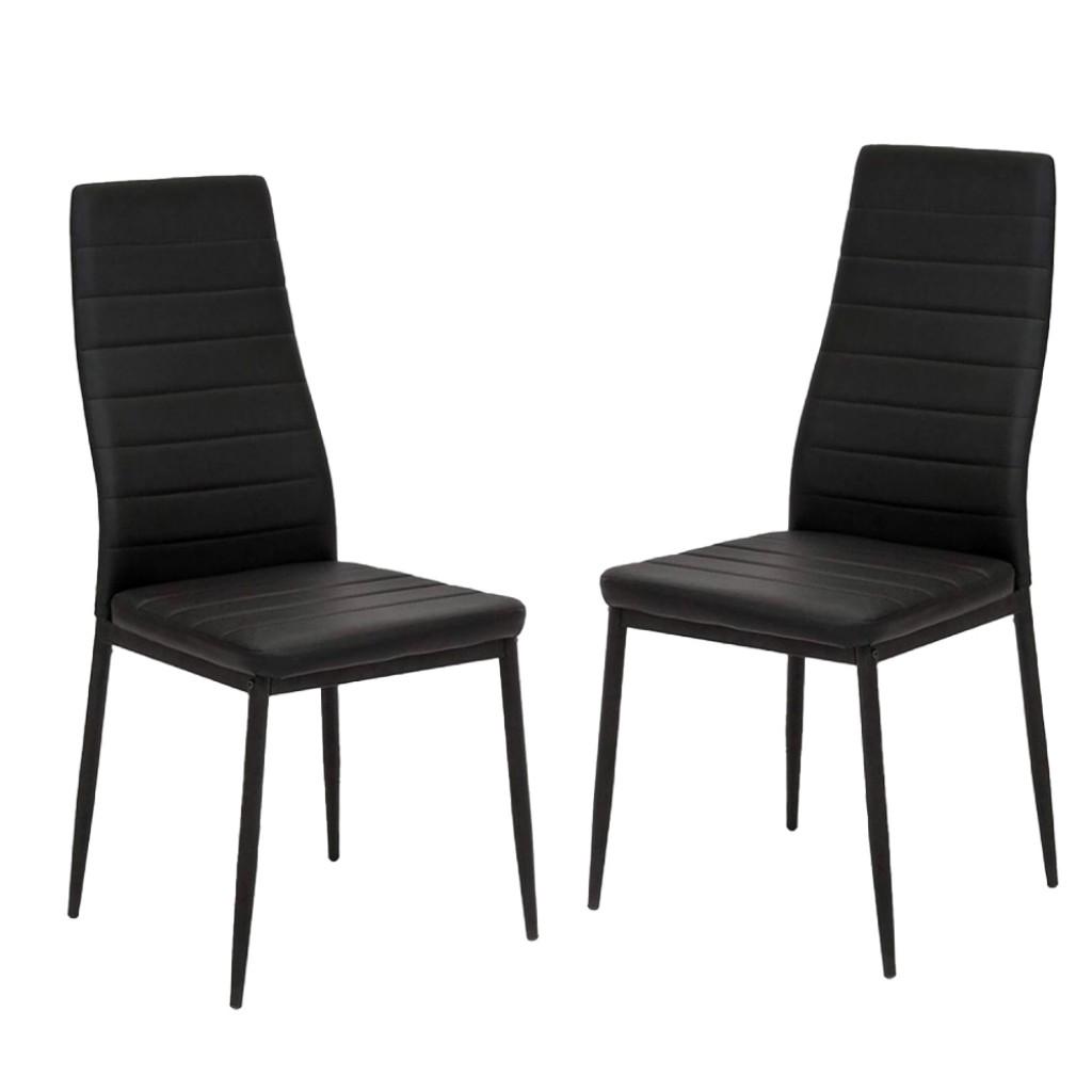 Кресло Bonro B-016 2 шт. Черный (25018420)