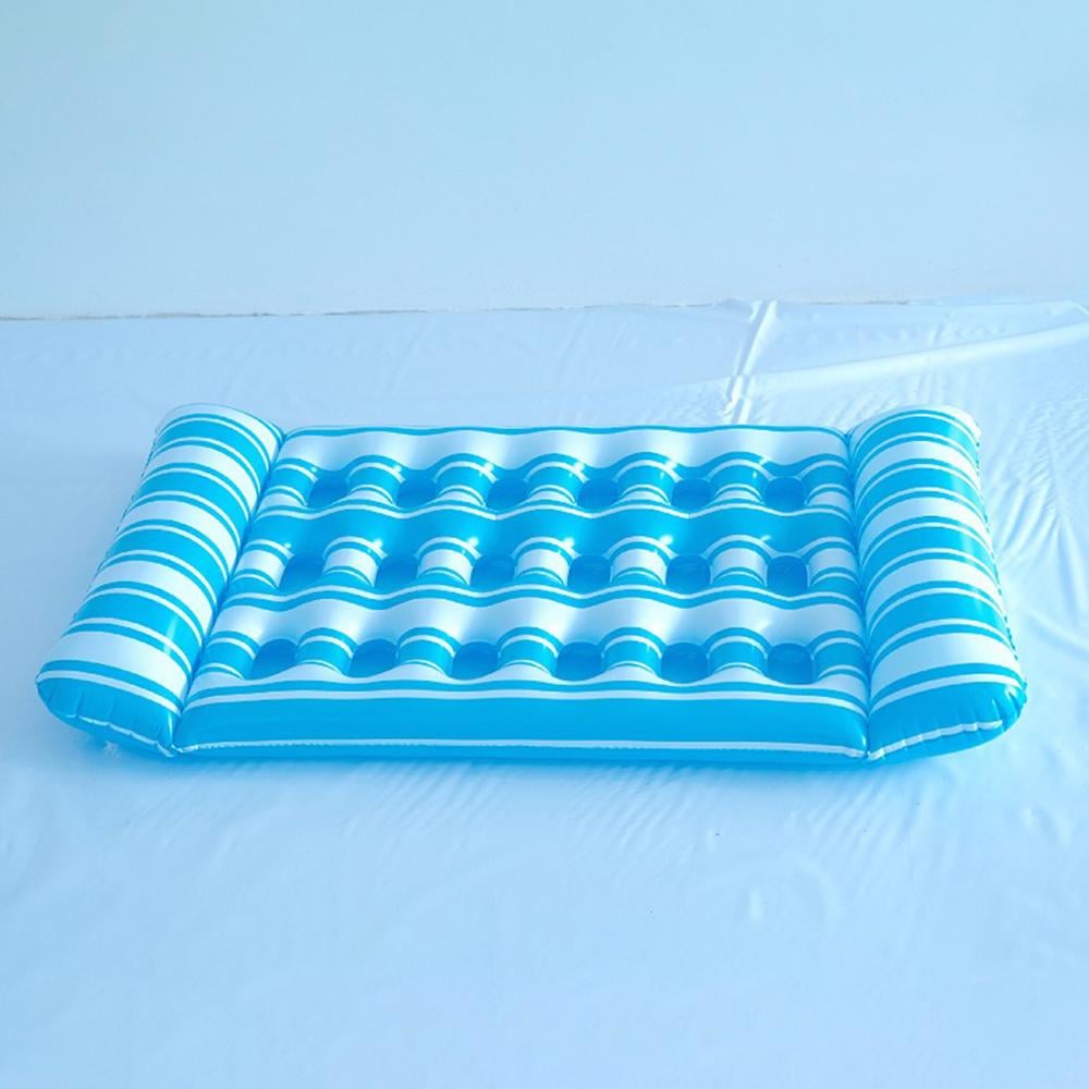 Матрац для плавання надувний 72x130 см Блакитний - фото 10 Матрац для плавання надувний 72x130 см Блакитний - фото 10