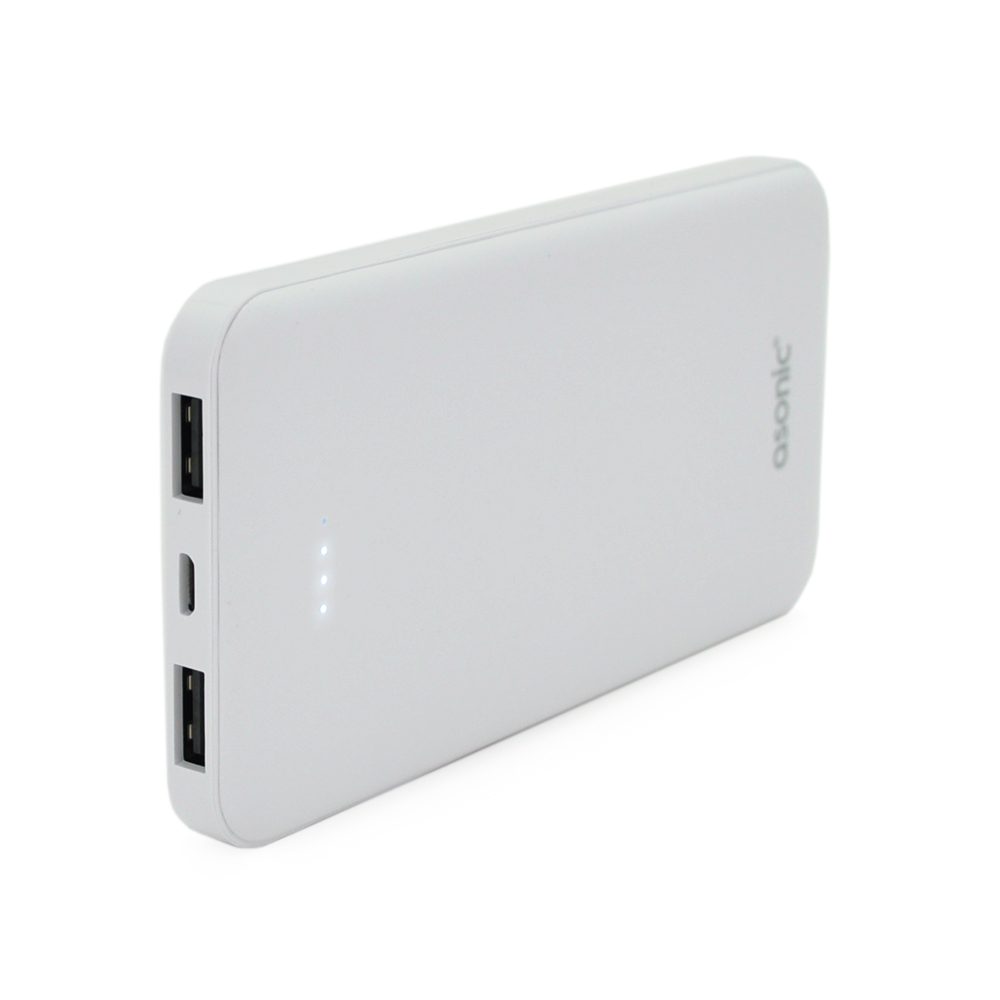 Повербанк ASONIC AS-P10 10000 mAh 2USB 5V/2,1A/1A 215 г 135х67х14 см (YUT_V2363)