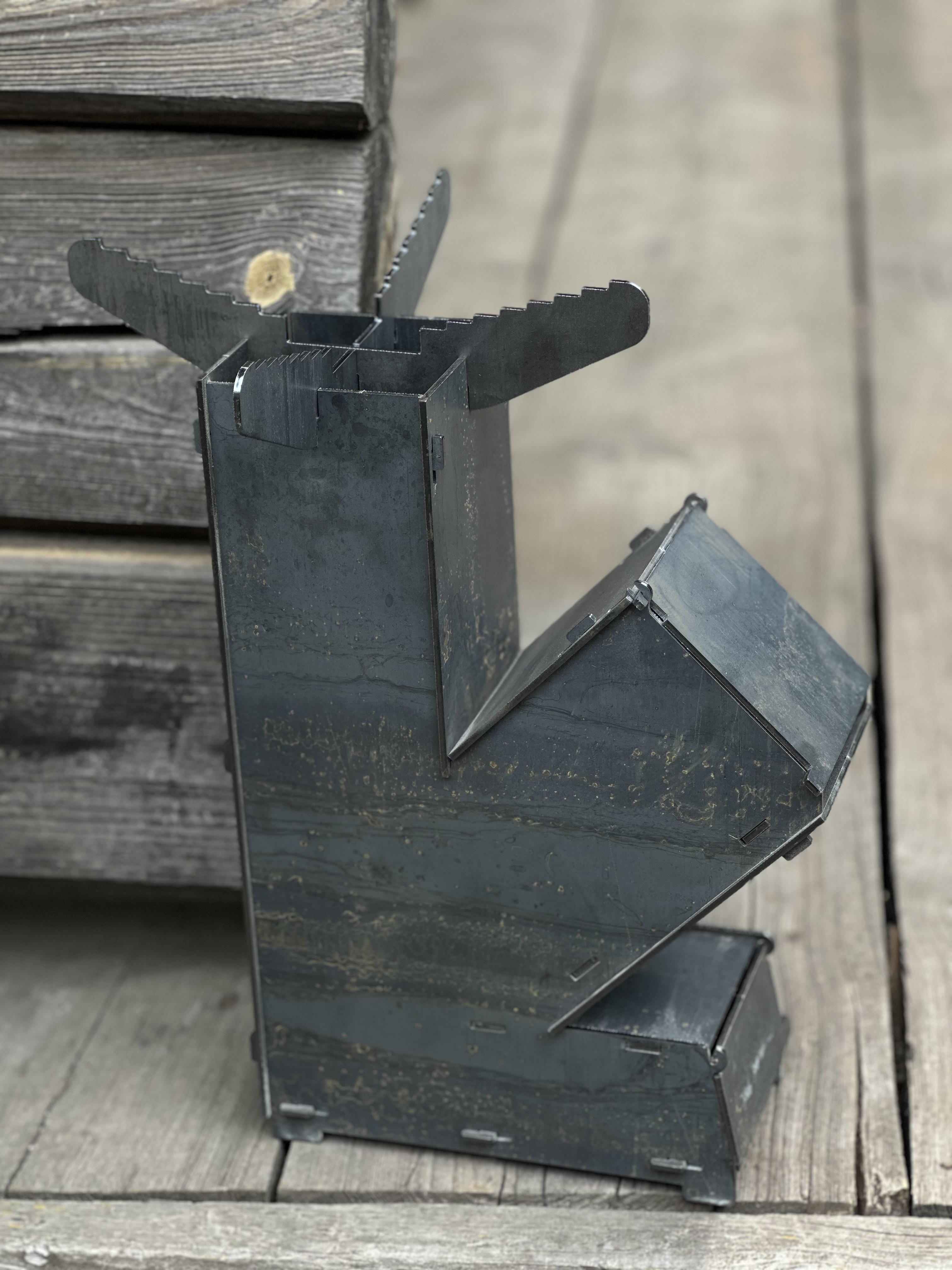 Турбо печь разборная Reckless 3 мм 37х27х10 см (тп3) - фото 8 Турбо печь разборная Reckless 3 мм 37х27х10 см (тп3) - фото 8