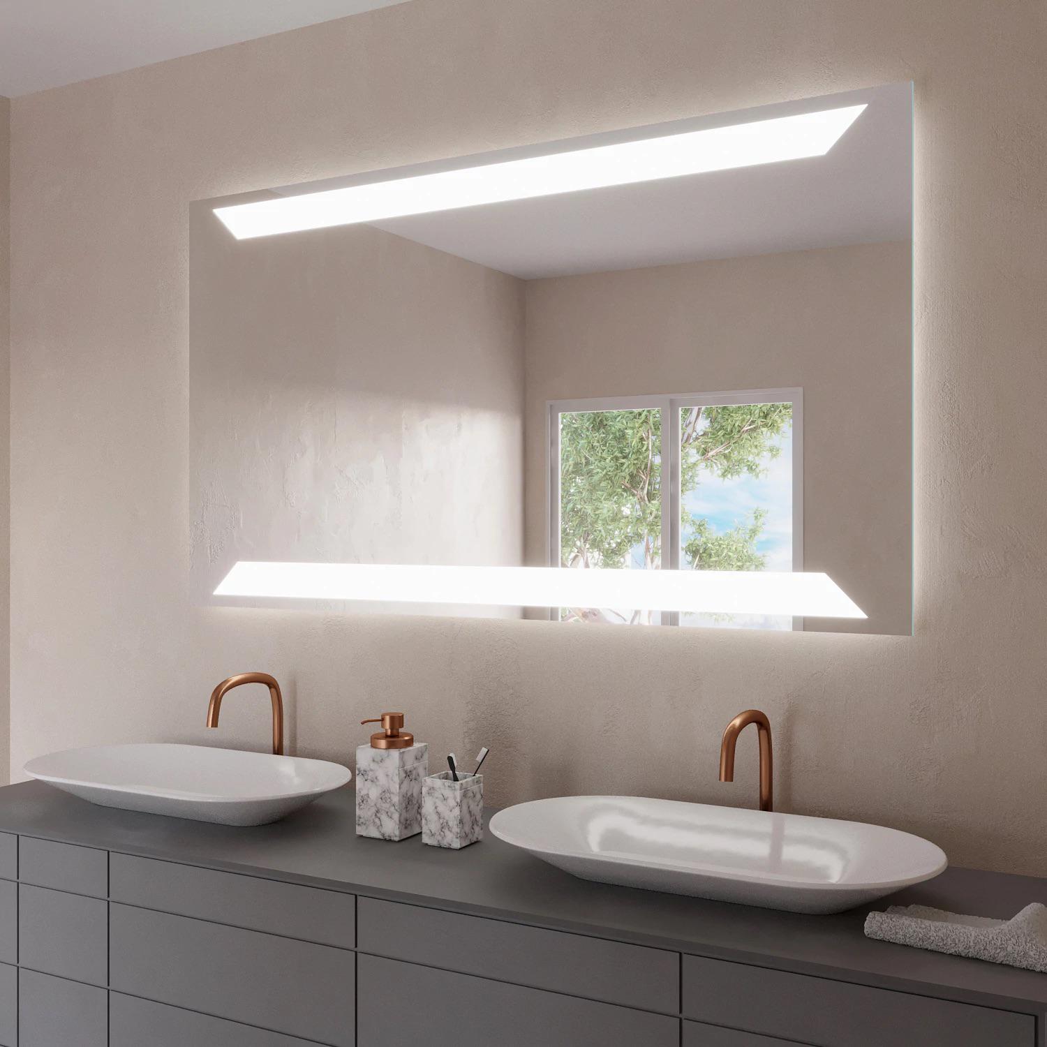 Зеркало Dim Dzerkal CIMA с LED-подсветкой 50х70 см (7605)