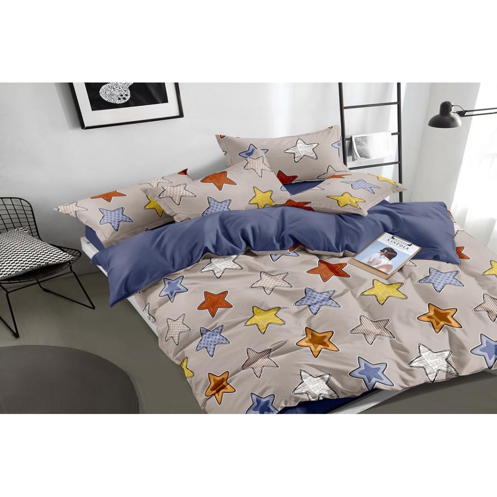 Комплект постельного белья MirSon 22-1217 Starfall Сатин 160x220 см (2200002466073)