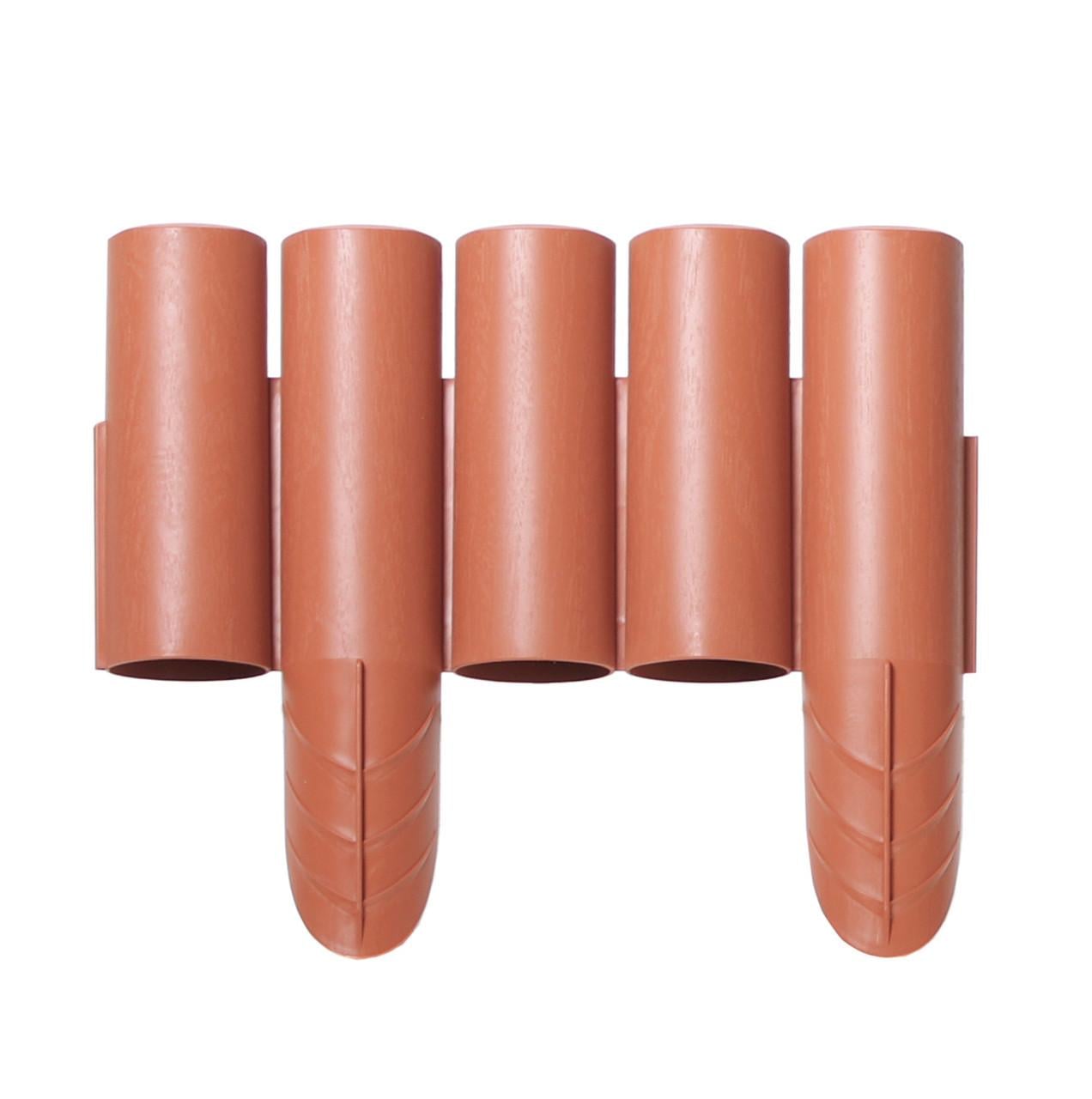 Бордюр-палисад декоративный Prosperplast PALISADA трубчатый из полипропилена 2,4 м (CNT00011711)