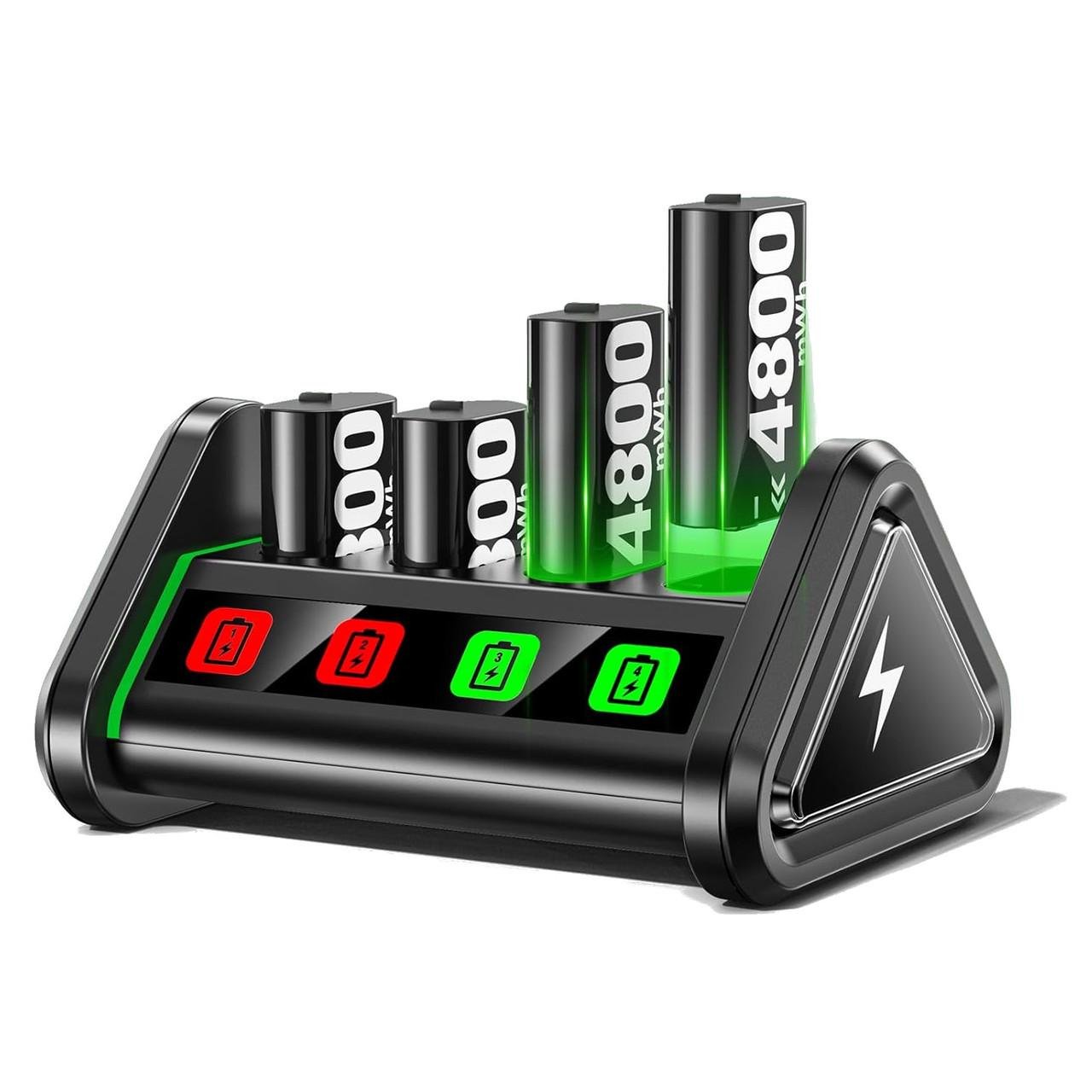 Зарядка и четыре аккумулятора для геймпада Xbox 4800 mWh OIVO NG-X518X (2525824574)