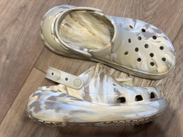 Сабо Crocs Crush Marbled р. W10/EUR 40-41 Bone/Multi (11475304) - фото 7