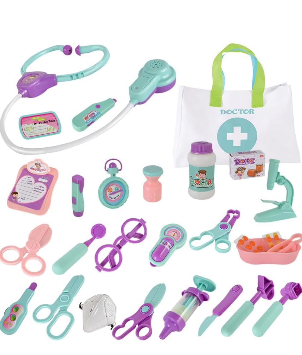 Детский набор врача с шопером 29 деталей (2659325135) Детский набор врача с шопером 29 деталей (2659325135)