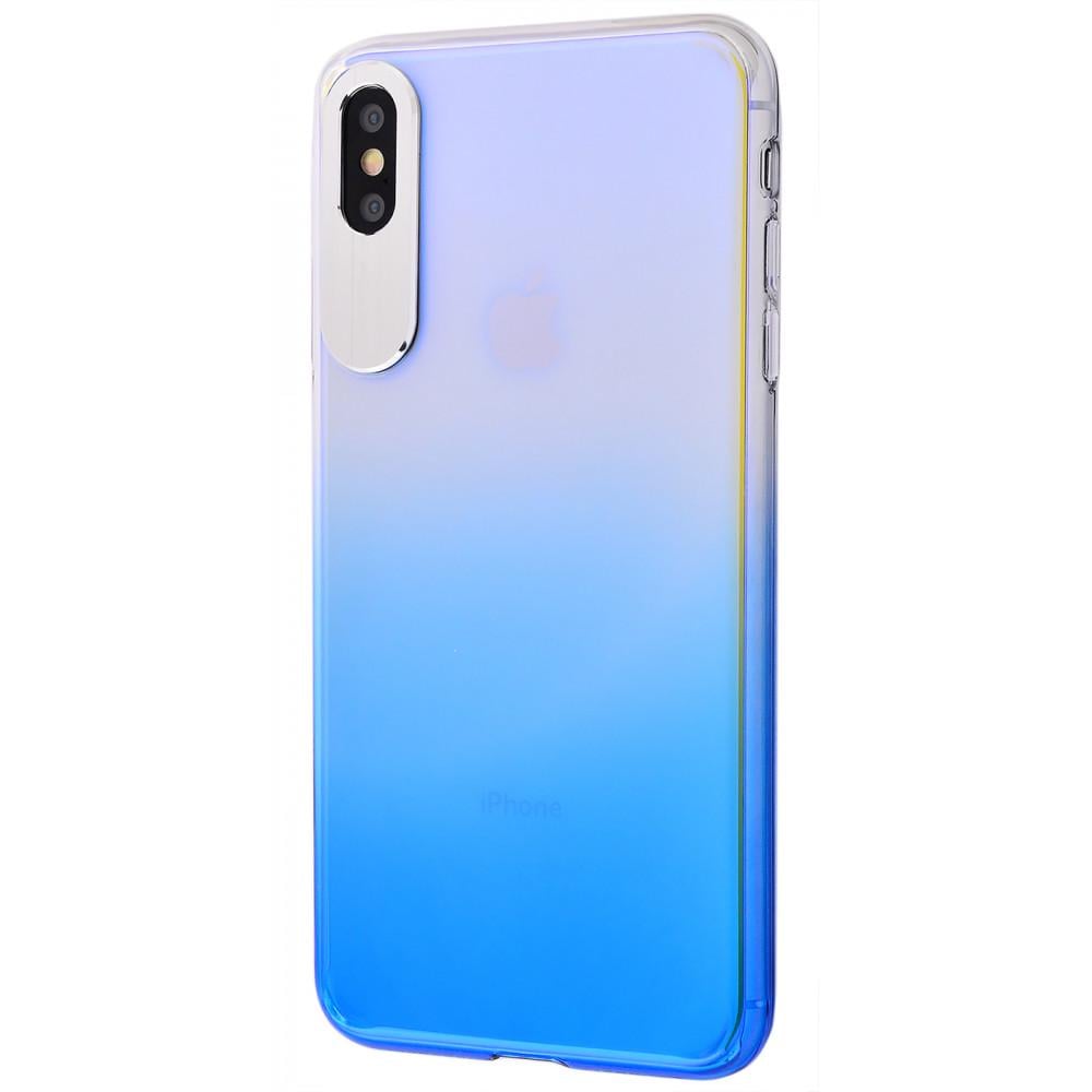 Чохол Rock Classy Gradient Protection case PC для iPhone XS Max Blue