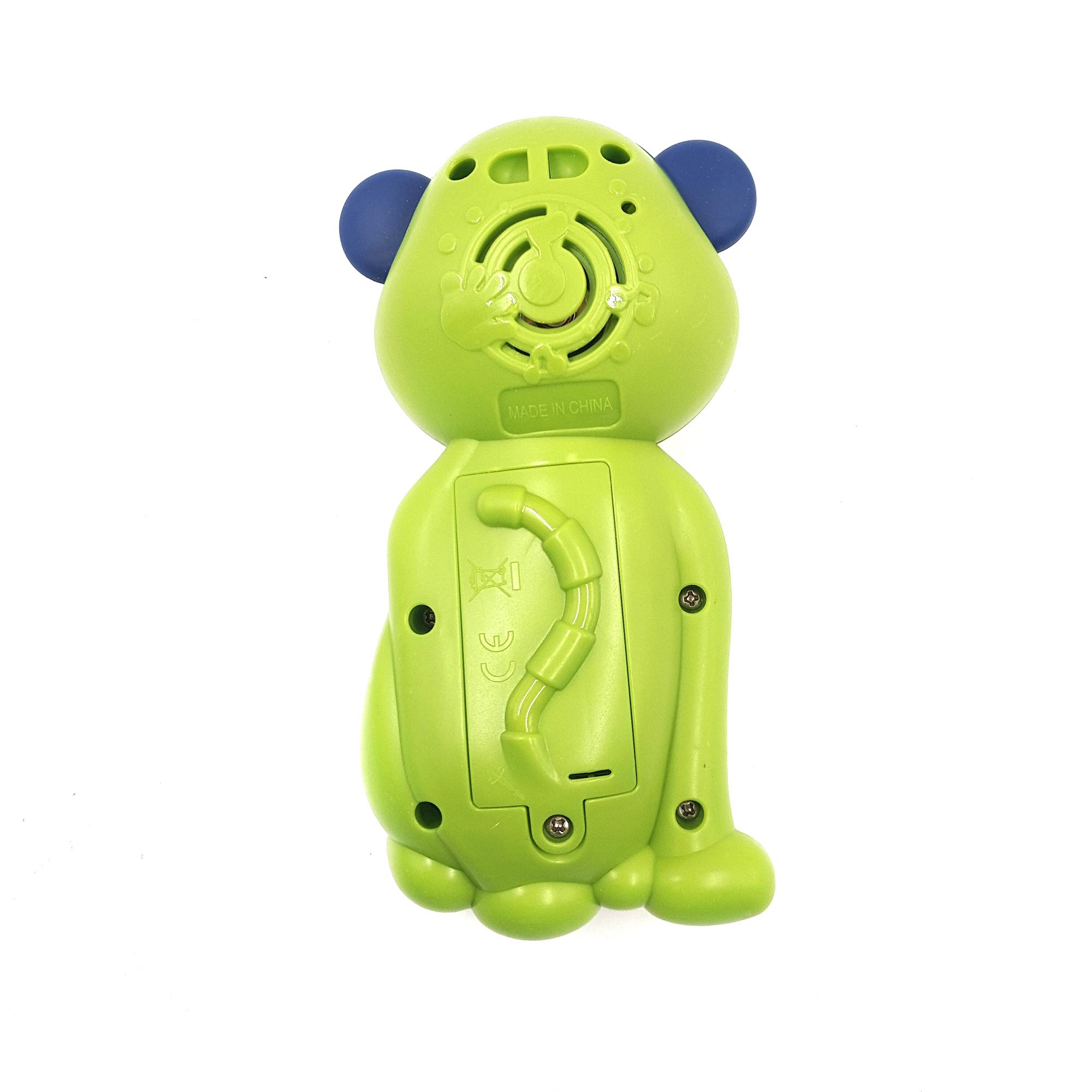 Телефон інтерактивний Тигреня ТК Group 15 см укр. озвучка Зелений (125257z) - фото 4