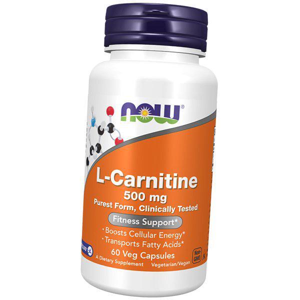 Карнітин L-Carnitine 500 60 вег. капс. (02128005)