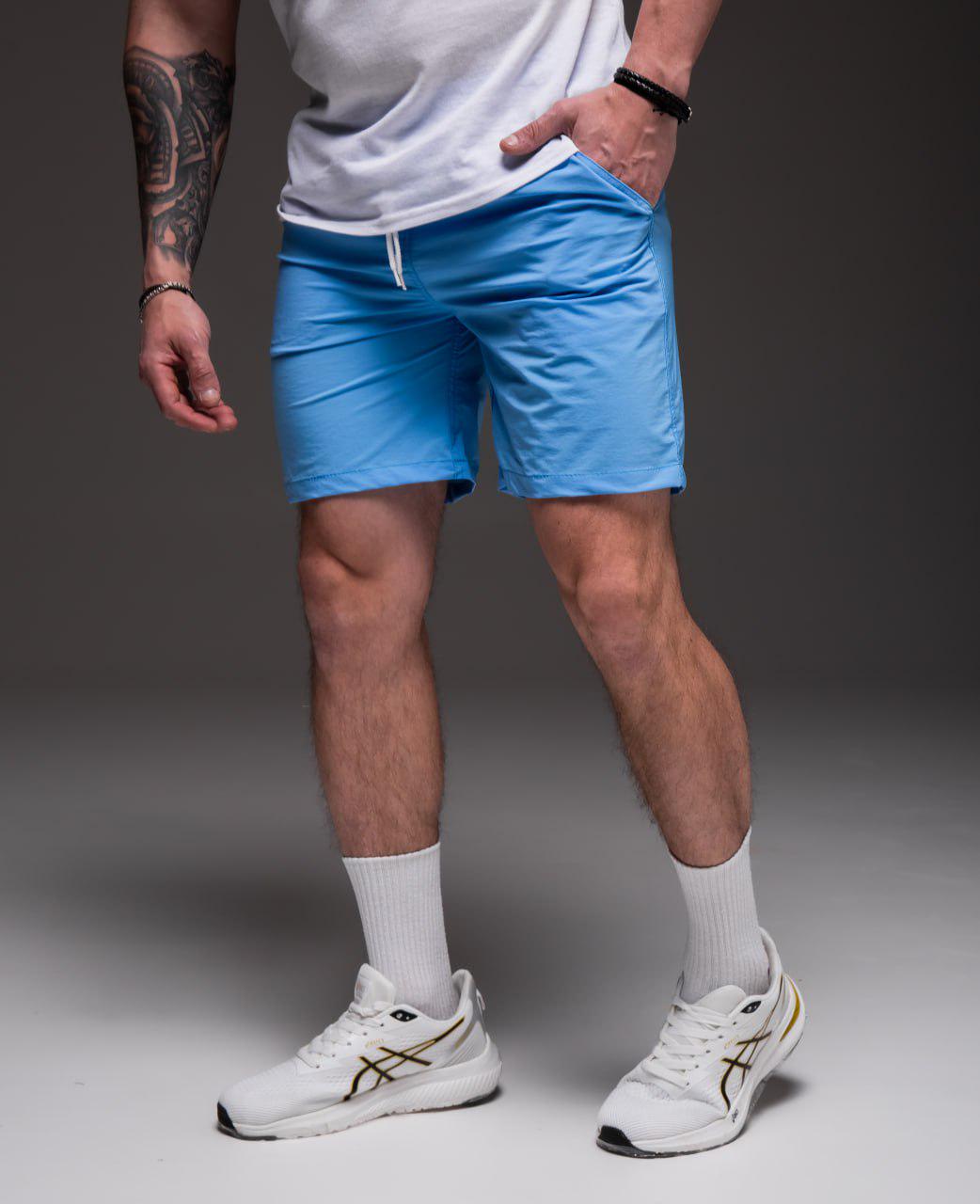 Шорты мужские Basic пляжные летние M Голубой (2031/4/2)