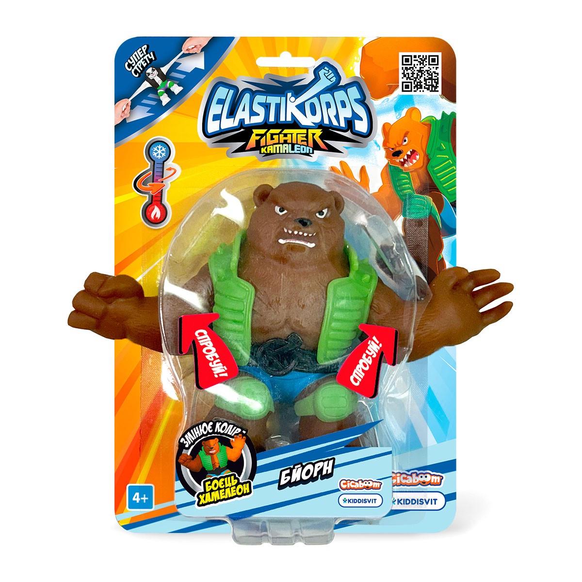 Стретч-игрушка Elastikorps Fighter Kamaleon Боец-хамелеон (26433921) Стретч-игрушка Elastikorps Fighter Kamaleon Боец-хамелеон (26433921)