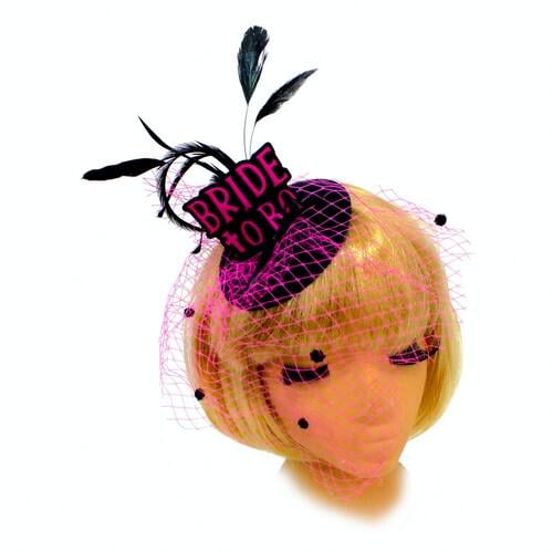 Вуалетка Seta Décor Bride To Be (16-671BLK-ML)