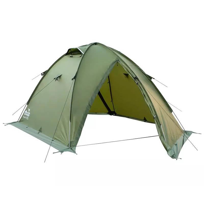 Палатка четырехместная Tramp Rock 4 v2 Green (UTRT-029-green) - фото 3