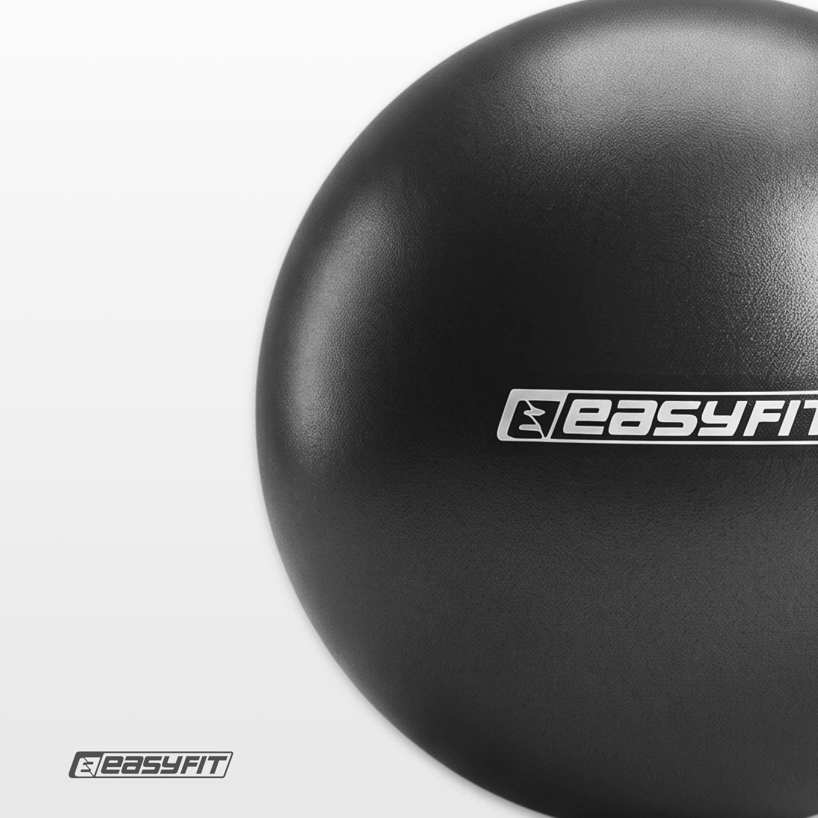 Мяч для пилатеса EasyFit 25 см Черный (28659) - фото 12