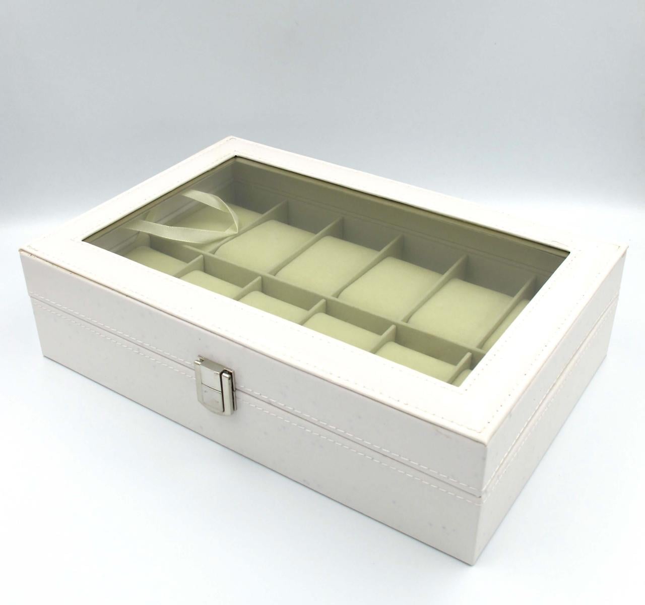 Шкатулка Craft для хранения часов (12PU.WH)