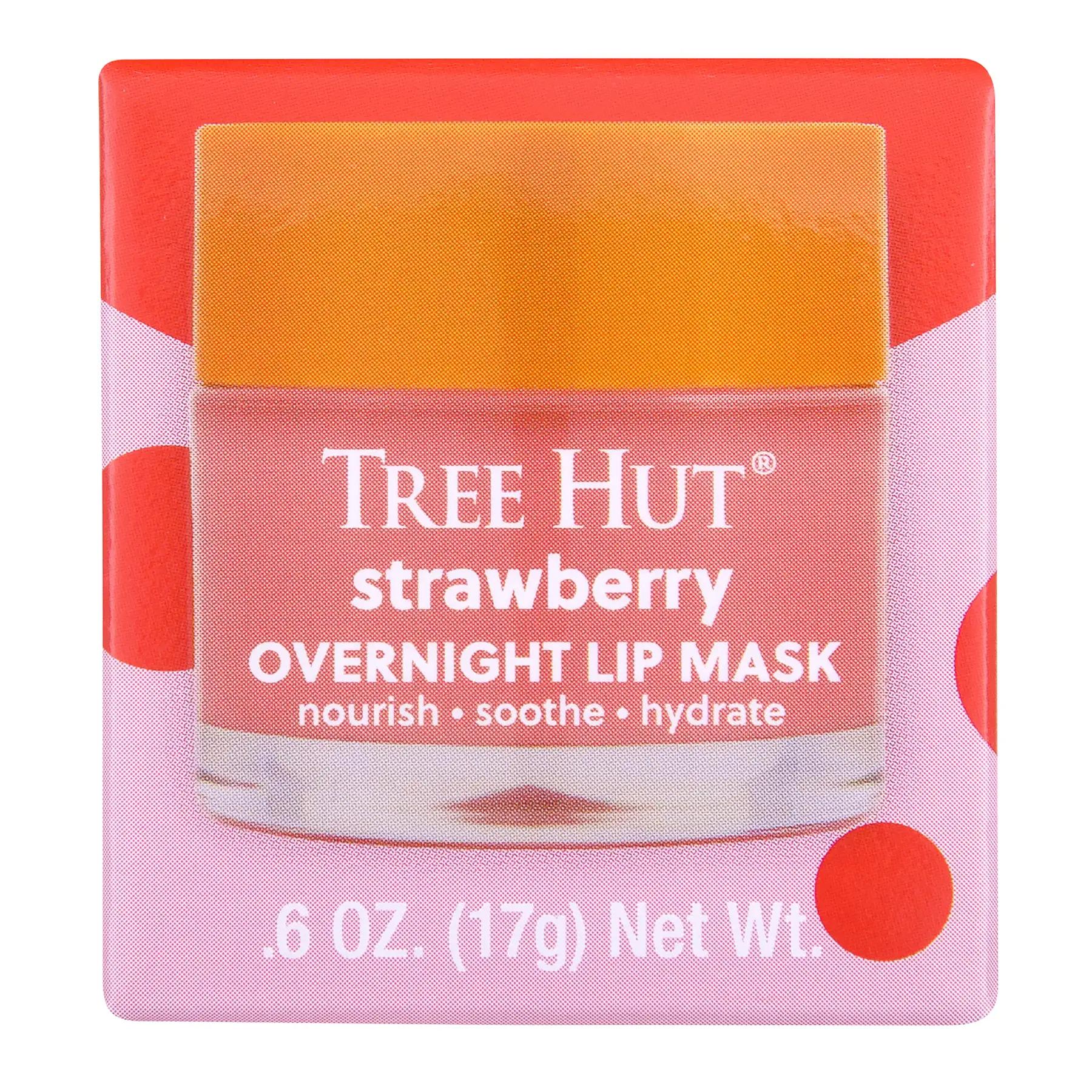 Маска ночная для губ Tree Hut Strawberry Overnight Lip Mask 17 г - фото 5 Маска ночная для губ Tree Hut Strawberry Overnight Lip Mask 17 г - фото 5
