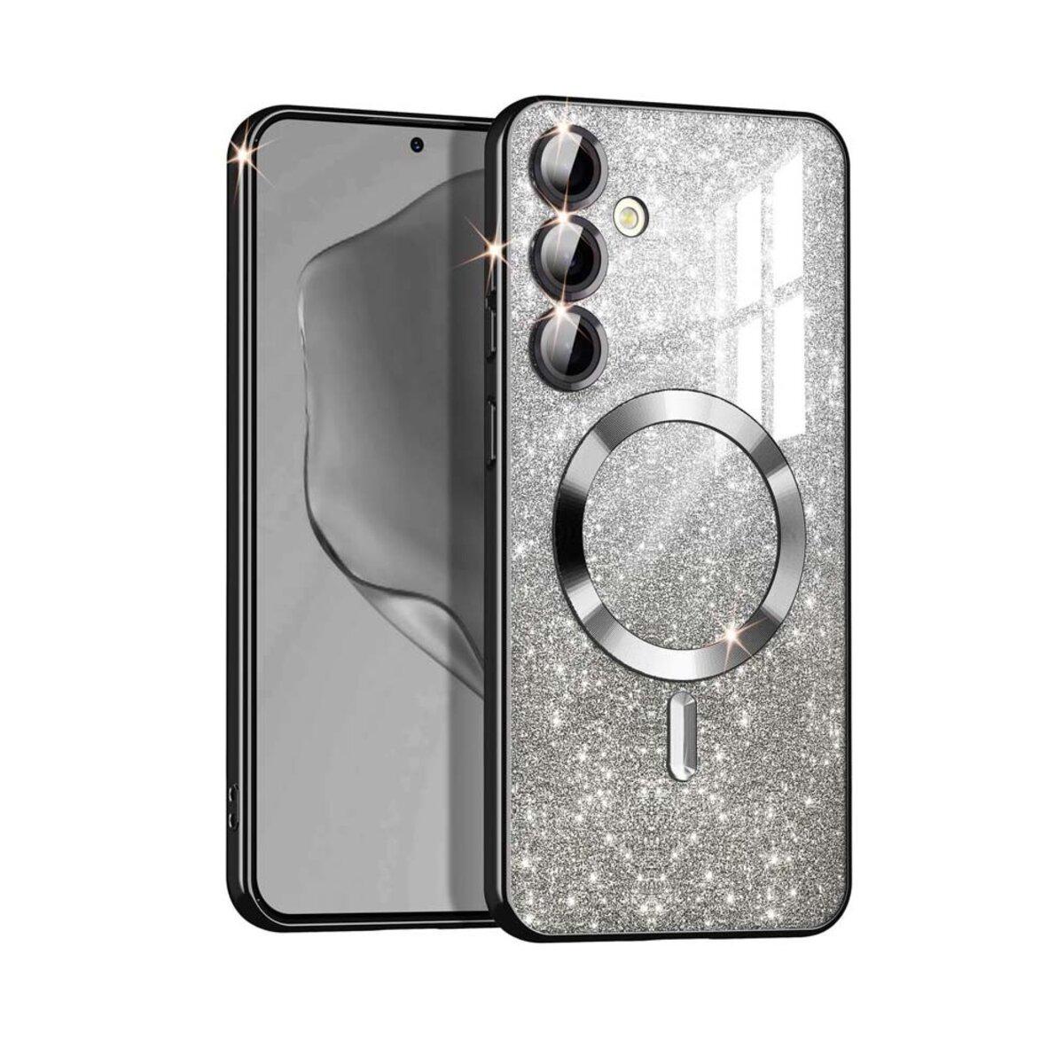 Противоударный чехол Cosmic CD Shiny Magnetic для Samsung Galaxy S24 Plus черный