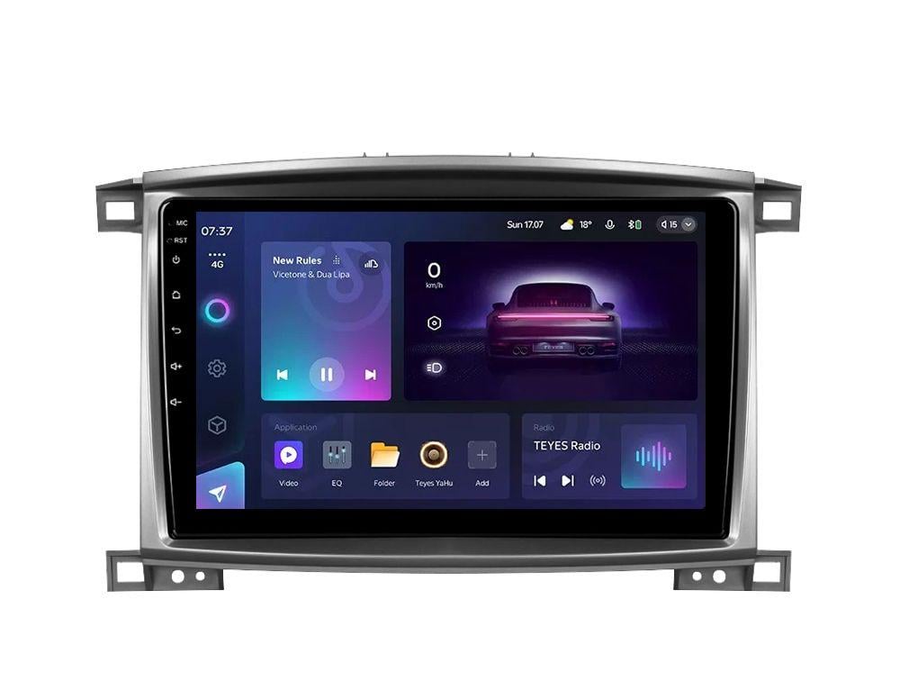 Автомагнитола штатная Teyes CC3 2K 4/64 Gb для Toyota Land Cruiser LC 100-B 2002-2007 г. A 10" (AR-71267)
