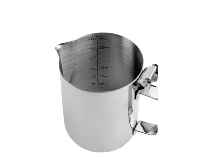 Молочник с крышкой Kamille 4386 из нержавеющей стали 600 мл - фото 3