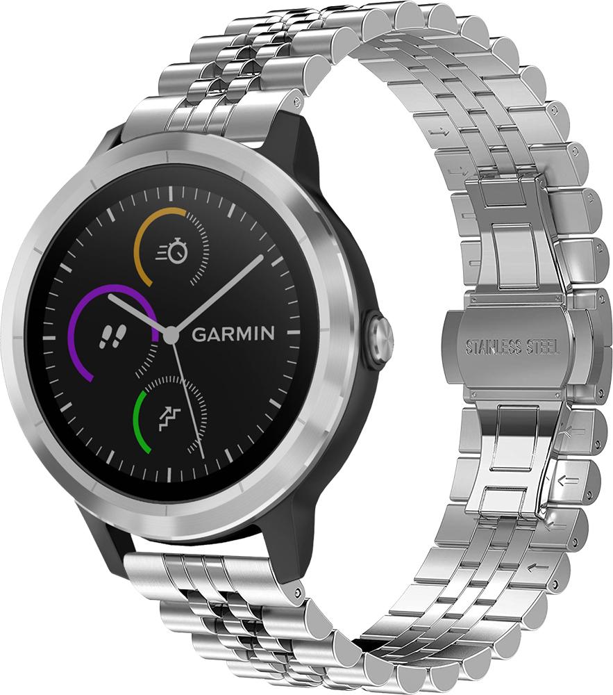 Браслет металлический Stech для Garmin Vivoactive 3 Silver (26892-59)