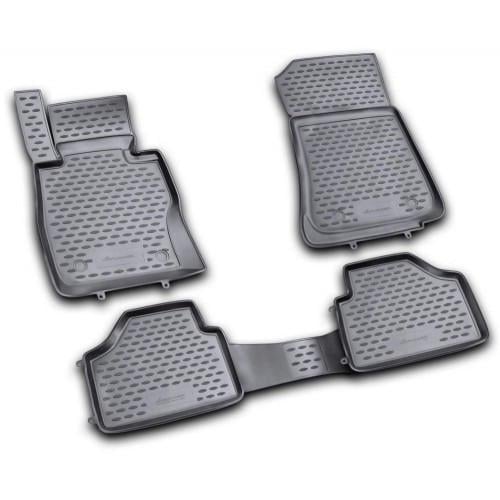 Коврики автомобильные в салон NorPlast для Mitsubishi L200 3D 15- Черный (11526987)