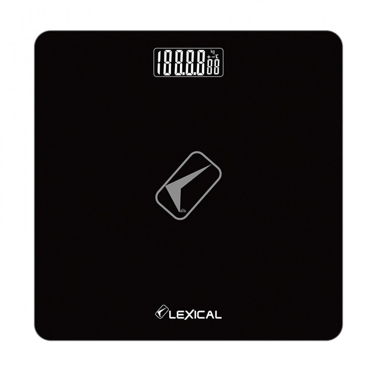 Весы электронные Lexical LBS-4353 до 180 кг. Черный (29549005)