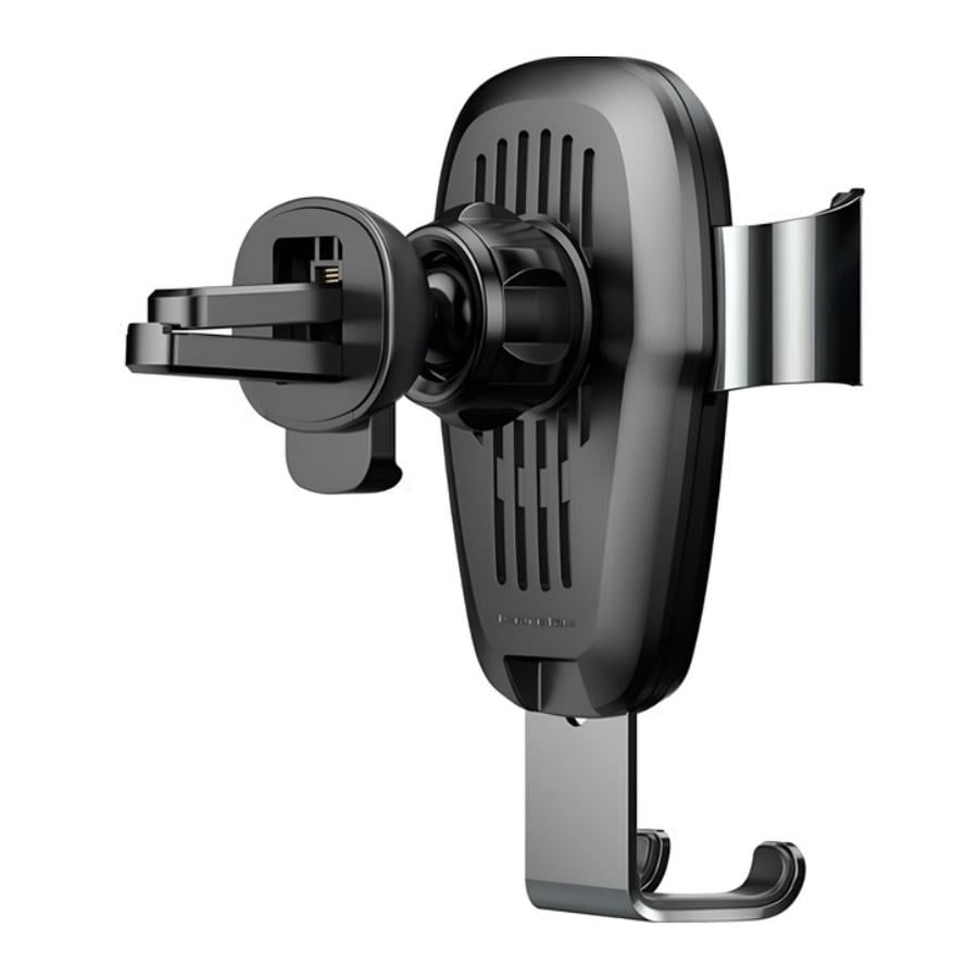 Автодержатель для телефона с БЗП BASEUS Metal Holder Air Outlet Tarnish (WXYL-B0A) - фото 4