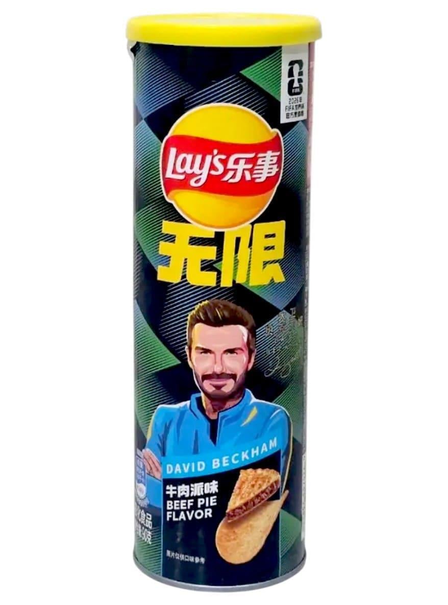 Чипсы Lay's FIFA David Beckham Beef Pie Flavor 90 г (3042483764)
