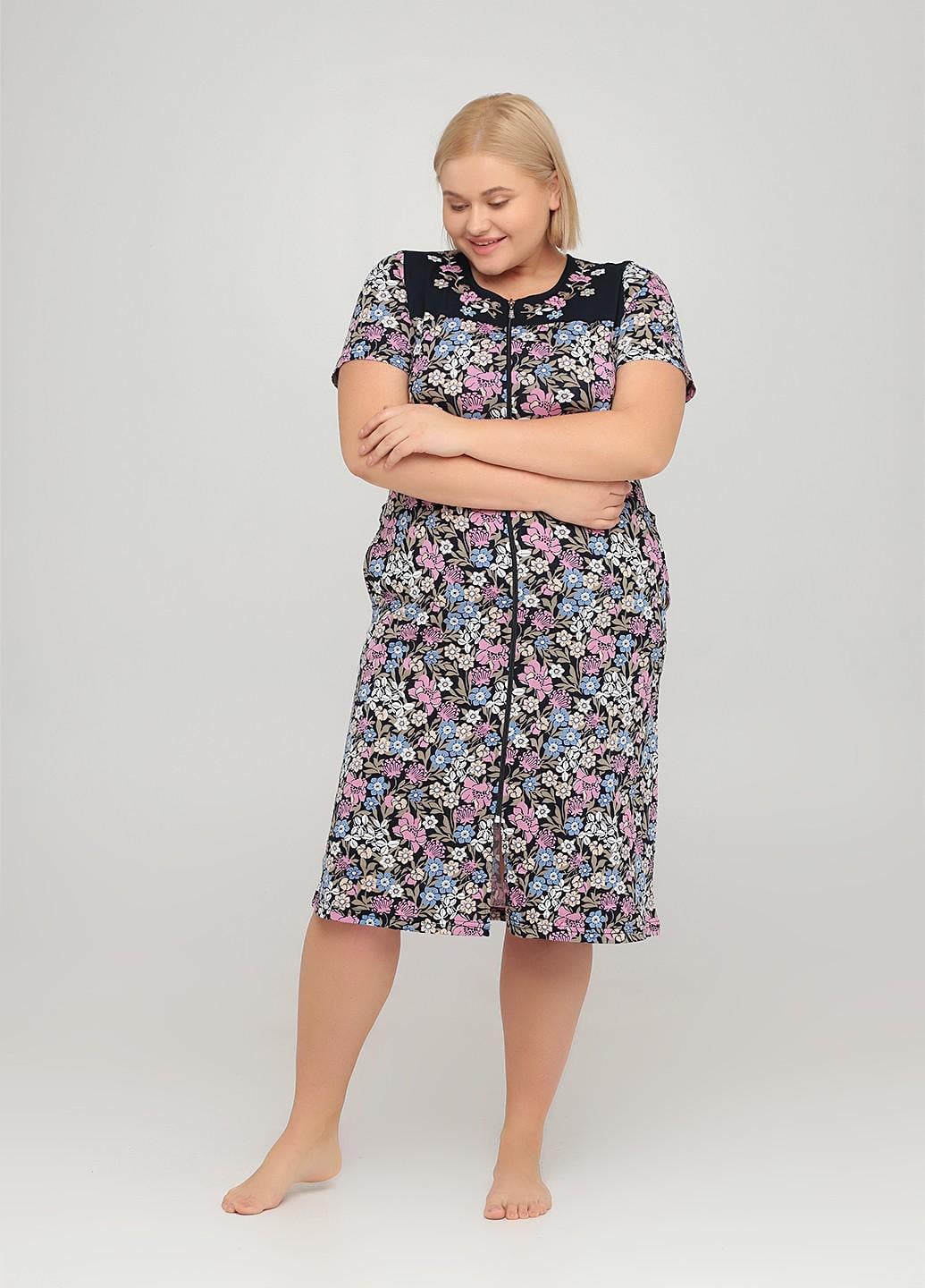 Халат женский Wild Love 4XL Сиреневый (82906) Халат женский Wild Love 4XL Сиреневый (82906)